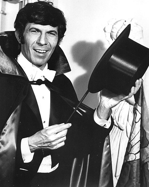 Leonard Nimoy replaced Martin Landau in seasons 4 and 5, 1969–71 (photo: 1970)