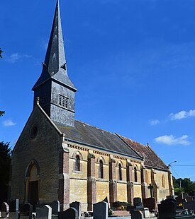 Les Authieux-Papion Church.JPG