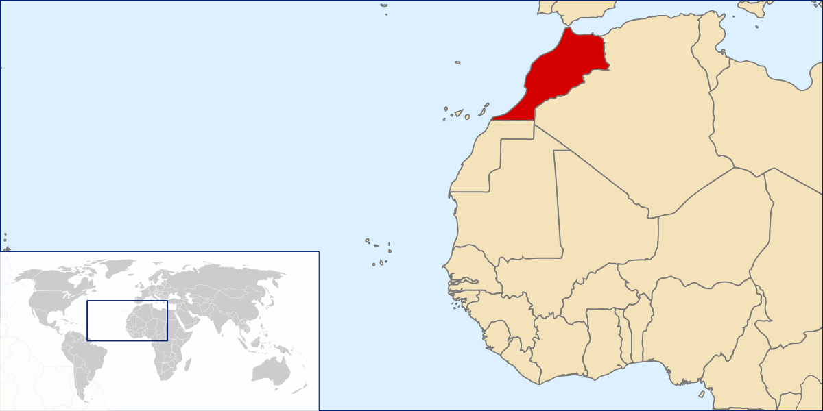 Geography Of Morocco Wikipedia