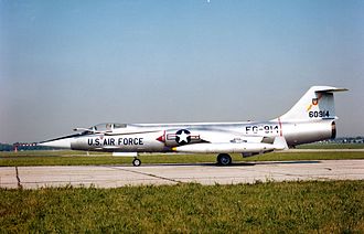 F-104C at the National Museum of the United States Air Force, Wright-Patterson AFB, OH. Lockheed F-104C Starfighter USAF.jpg