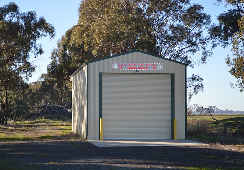 File:Logie Brae Coree South Rural Fire Service Shed.JPG