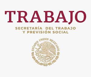 Logo Çalışma ve Sosyal Güvenlik Bakanlığı Meksika 2022 dikey.jpg