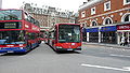 English: London General MAL8 (BX02 YZN), a Mercedes-Benz Citaro, at Victoria. Note the rather stupidly placed tempoary route number.