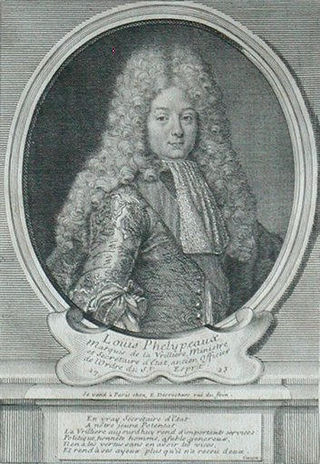<span class="mw-page-title-main">Louis Phélypeaux, marquis de La Vrillière</span> French statesman