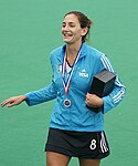 Die Hockeyspielerin Luciana Aymar gewann zwischen 2000 und 2012 je zwei Bronze- und zwei Silbermedaillen