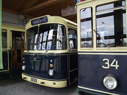 Luxembourgian Tram Museum.