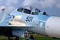 Le cockpit du chasseur Su-30MK.