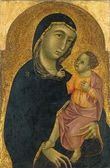 Vierge à l'Enfant (vers 1325), or et tempera sur bois, 53,7 × 35,9 cm, Seattle, Art Museum, Samuel H. Kress collection (inv. 61.152 - K.309).