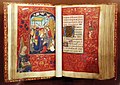Maestro del fitzwilliam 268, maestro del libro di orazioni di dresda e cerchia di willem vrelant, libro d'ore romano, incoronazione della vergine, bruxelles 1475 ca.jpg