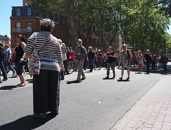 Français : Manifestation contre la loi travail à Toulouse, le 23 juin 2016 English: Demonstration against French labour law in Toulouse, June 23, 2016