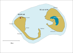 Map of Manuae