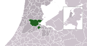 Gemeinte Amsterdam in Noord-Holland