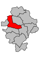 Cantone di Draguignan – Mappa