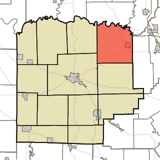 <span class="mw-page-title-main">Gibson Township, Washington County, Indiana</span> Township in Indiana, United States