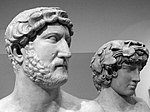 Thumbnail for File:Marble Busts of Hadrian &amp; Antinous, from Rome, Roman Empire, British Museum (8131842911).jpg