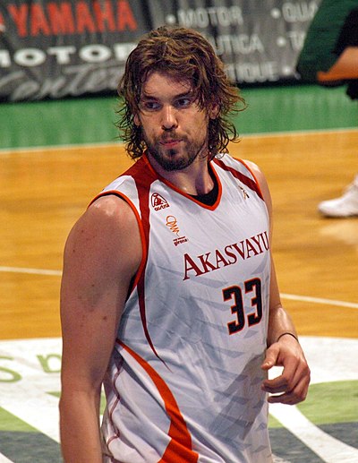 Gasol with Girona in May 2008