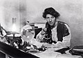 Marie Stopes in her laboratory, 1904 - Restoration.jpg