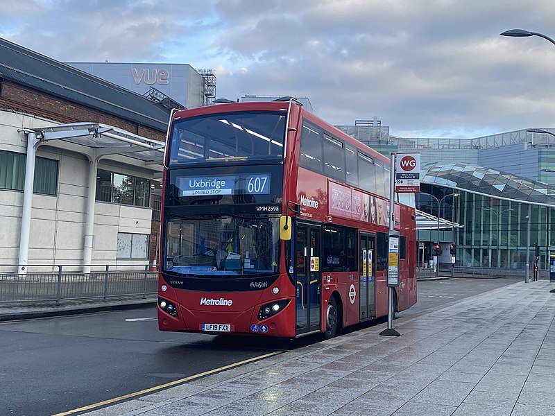 Bus 262 Route Map London Buses Route 607 - Wikipedia