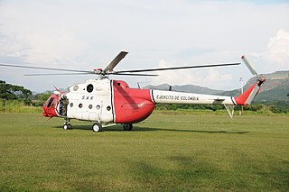 <span class="mw-page-title-main">2016 Colombia army helicopter crash</span>