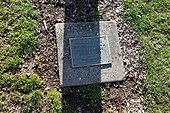 A memorial to the shooting in nearby Mineola, New York Mineola Memorial Pk td 25 - LIRR Memorial.jpg