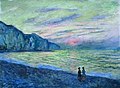 Sunset at Pourville, Claude Monet, 1882