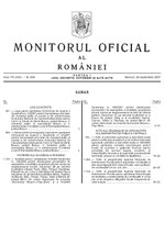 Миниатюра для Файл:Monitorul Oficial al României. Partea I 2007-09-26, nr. 658.pdf