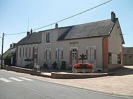 The town hall in Montord