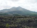 インドネシア、バリ州キンタマーニ郡 バトゥール山