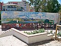 Mural en la plaza del Patrocinio, 2023-07-31.