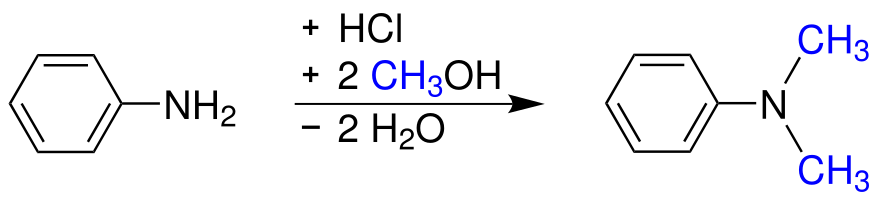 Из анилина получить n n диметиланилин. Получение n n диметиланилина из анилина. Диметиланилин Синтез. Анилин в диметиланилин.