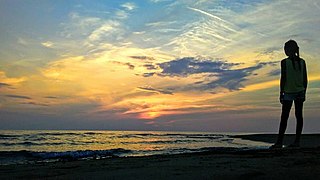 Juli: Am Strand von Divjaka