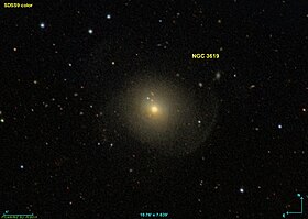NGC 3619 makalesinin açıklayıcı görüntüsü