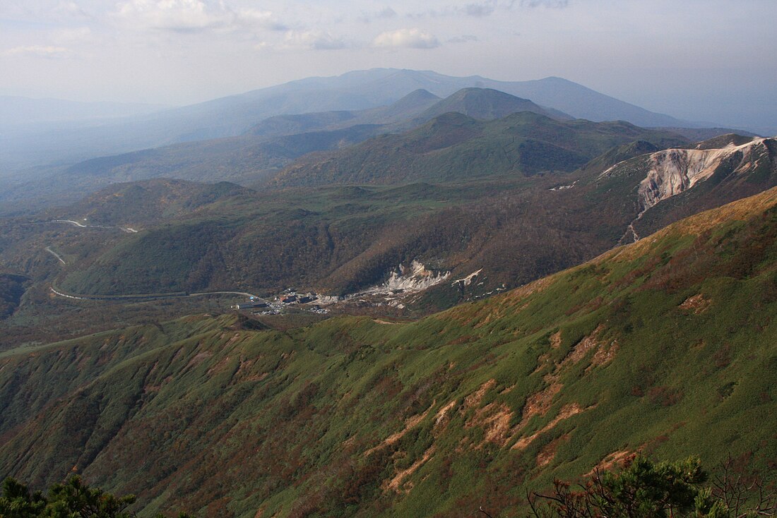 新雪谷連峰