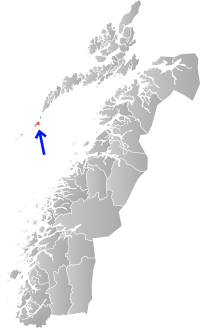 Localisation de Værøy