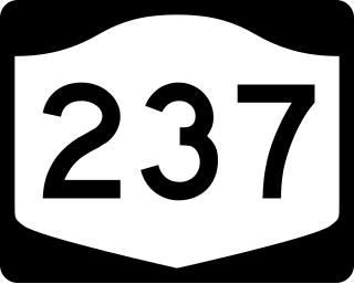 <span class="mw-page-title-main">New York State Route 237</span> State highway in western New York, US