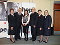 Natasha Falle and Salvation Army officers.JPG