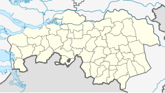 Mapa lokalizacyjna Brabancji Północnej