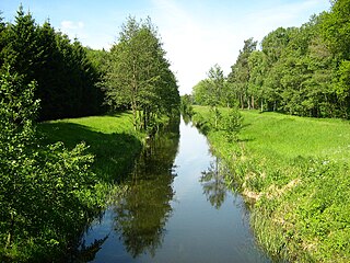 Jäglitz River in Germany