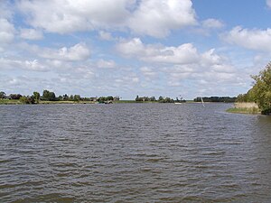 The lake from the south