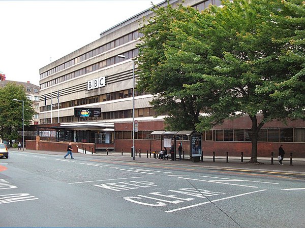 New Broadcasting House on Oxford Road