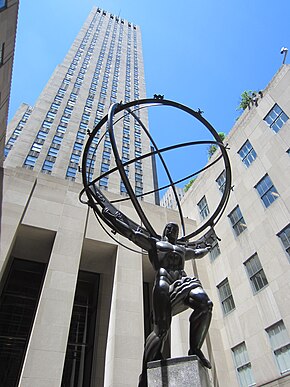 Atlas in the International Building's plaza New York City, May 2014 - 033.JPG