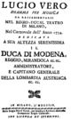 Niccolò Jommelli - Lucio Vero - titlepage of the libretto - Milan 1754.png