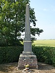 Obelisk an der Stelle der Schlacht an der Peene