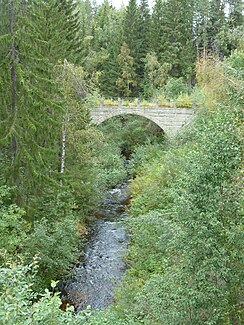 Old bridge over the Norrbölesån