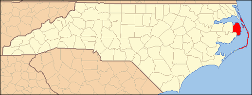 North Carolina Map Highlighting Dare County.PNG