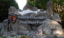 Kuzey Cascades Milli Parkı sign.jpg
