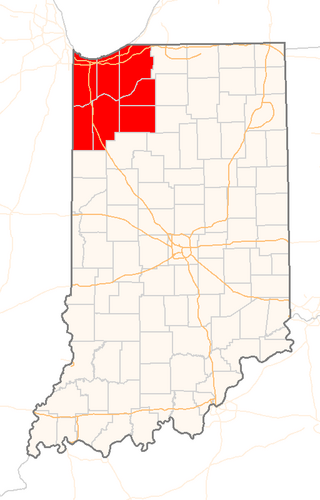 <span class="mw-page-title-main">Northwest Indiana</span> Sub-region of Indiana, US