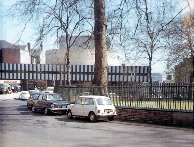 The Nottingham Playhouse, pictured in 1967.