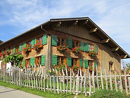 Kirchgasse in Obermaiselstein