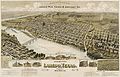 Laredo v roce 1892. Tehdy mělo jen cca 11 tisíc obyvatel.